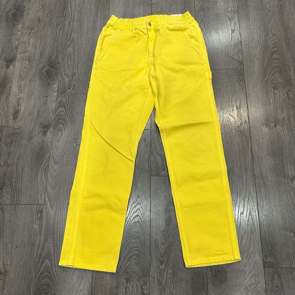 Carhartt x Brain Dead Yellow Carpenter Pants Size S